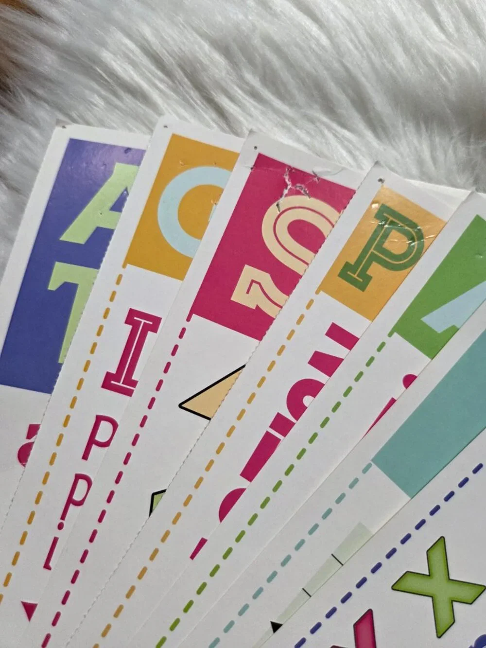 Set of 7 Math Classroom Posters